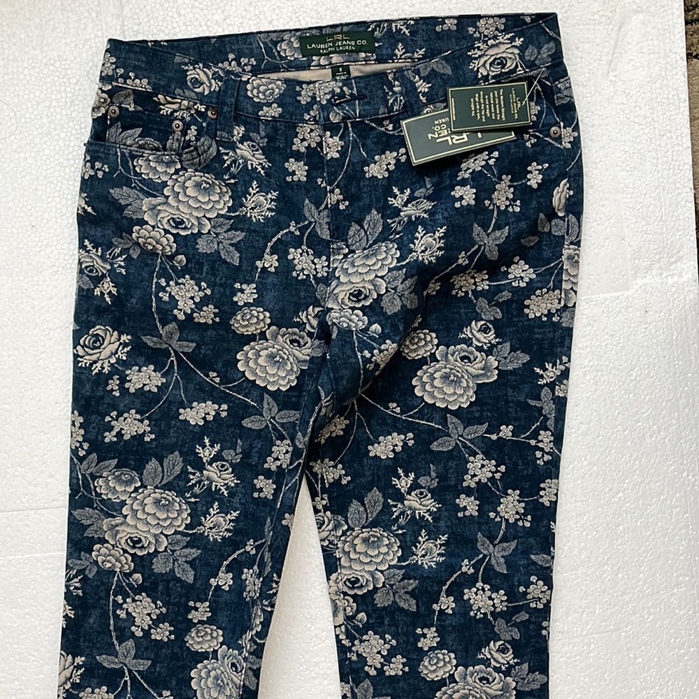 👖Ralph Lauren Floral Jeans